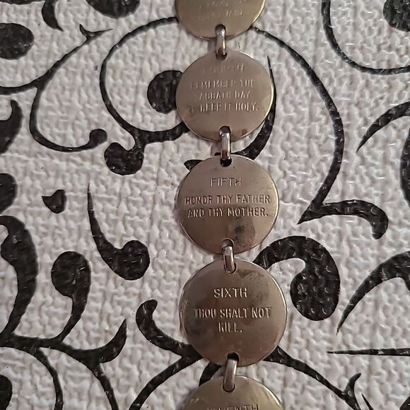 Vintage  Ten Commandments  Book Mark - Picture 4 of 7